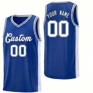 Custom Sublimated Basketball Jersey Red White V-Neck Sleeveless Polyester Mesh Unisex Adult Team Uniform Breathable All Seasons - Product Image 2