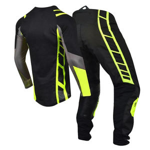 Pantalons de motocross personnalisés avec logo OEM, respirants, coupe-vent, séchage rapide, anti-UV, ensembles complets de course de motocross - Product Image 4
