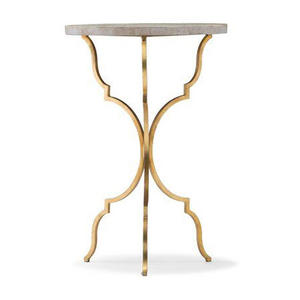 Table d'appoint élégante avec cadre en aluminium et double étagère en verre, meuble décoratif moderne - Product Image 3