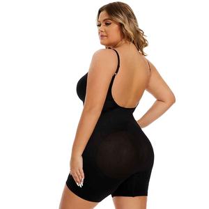 Body sculptant sans couture pour femme, gaine amincissante en tissu tricoté serré, vente en gros, pour adultes - Product Image 5