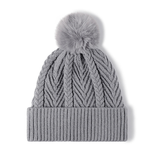 Best Selling 2025 New Fashion <b>Beanies</b> Customized Logo Waterproof Acrylic/<b>Wool</b> Knitted Ribbed Stylish Design Unisex Bulk Daily - Product Image 6
