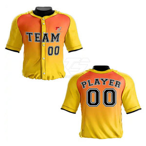 Nouveautés : Tenue de baseball personnalisée avec nom imprimé, 100% polyester, meilleur prix. - Product Image 3