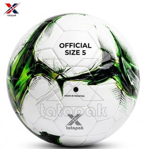 Official Training Soccer Ball Size 5 Football Custom Brand Printed Logo Schools & Academies Match & Practice Use Bulk Wholesale - Product Image 2