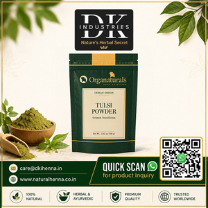 Poudre de feuilles de Tulsi 100% naturelle, complément alimentaire ayurvédique naturel pour le soin du visage et de la peau - Product Image 6