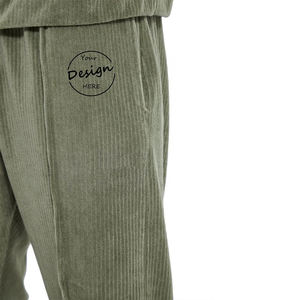 Conjunto Deportivo de Alta Calidad para Hombre, Sudadera con Capucha y Pantalones de Chándal de Algodón con Lavado Ácido, Ropa Deportiva de Invierno, Fabricante OEM - Product Image 6