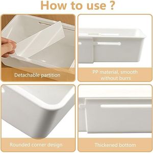 Organizzatori per Cassetti Espandibili Multifunzionali, Contenitori per Cucina con Caratteristiche Regolabili - Product Image 3