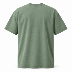 เสื้อยืดคอตตอนญี่ปุ่น 100% น้ำหนัก 255 กรัม ทรงปกติ คอกลม แขนสั้น ผ้าถัก ย้อมสีสำเร็จรูป ซักแล้ว ไม่ยับ สำหรับผู้ชาย สั่งทำได้ - Product Image 2