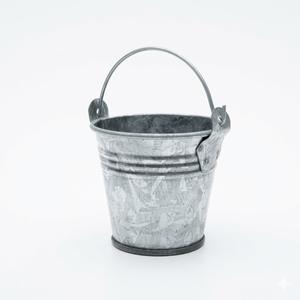 Seau à eau galvanisé moderne en gros, seaux en acier pour jardinières, décoration de ferme et organisation d'événements - Product Image 2