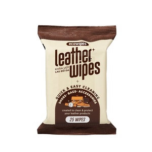 Las mejores toallitas limpiadoras de cuero para muebles y calzado, eliminación rápida de manchas y opciones de marca personalizadas - Product Image 1