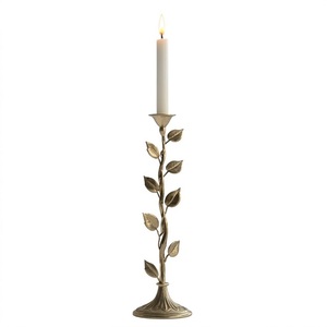 <b>Branch</b> of <b>Tree</b> 3 in 1 Handcrafted Raw Finish Aluminum Pillar Candle Holder Round Shape for Farmhouse Decor Home Wedding Party - Product Image 3