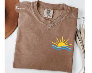 เสื้อยืดแฟชั่นฤดูร้อนชายหาด ผ้าฝ้ายนุ่ม คอกลม แขนครึ่งตัว สไตล์ฮิปฮอป สำหรับผู้หญิง ลดราคา - Product Image 3