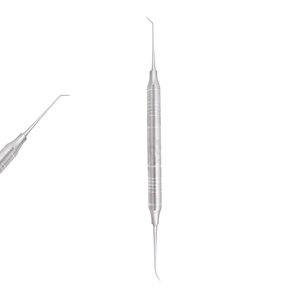 Explorador Dental de Doble Punta ZOHA SURGICO ZS-16D2 Fig 16/3, Sonda de Diagnóstico Dental Manual de Acero Inoxidable, Certificado CE Clase I - Product Image 1
