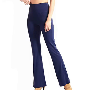 Pantalons évasés de qualité supérieure conçus pour une utilisation quotidienne durable, disponibles en différentes tailles pour femmes. - Product Image 2