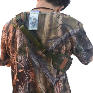 Ceinture tactique de camouflage multi-usages, système MOLLE, ceinture de taille réglable en nylon, équipement multi-poches, ceinture de chasse en plein air, OEM - Product Image 4