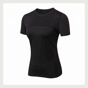 Camiseta deportiva atractiva para mujer, fabricante mayorista de camisetas de fitness para gimnasio, entrenamiento, corte ajustado. - Product Image 6
