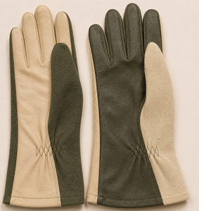 Solid Color Flight Pilot <b>Gloves</b> Fire Resistant Palm Protection Tactical Flight <b>Gloves</b> Long Cuffs Smooth Aviation <b>gloves</b> for Men - Product Image 3