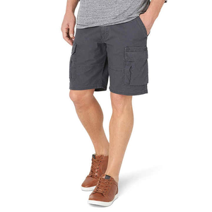 Shorts de sport décontractés pour hommes, en toile respirante, coupe haute, coupe-vent, séchage rapide, couleur unie, service OEM, vente en gros - Product Image 3