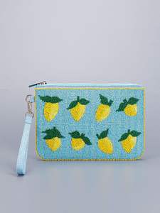Bolso de mano elegante de alta calidad con bordado estilo bohemio y perlas, con cuentas hechas a mano para novias, disponible para la venta. - Product Image 6