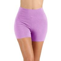 2022 violet taille haute femmes Shorts de sport Europe et Amérique vente chaude en gros filles Fitness vêtements - Product Image 5