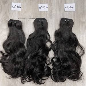 Extensiones de Cabello Natural Ondulado sin Procesar, Color Natural, 100% Cabello Humano Vietnamita, Más Vendido, Listo para Enviar, Proveedor de Confianza - Product Image 1