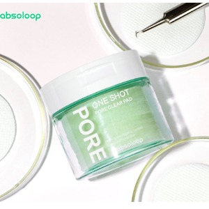 แผ่นขัดผิวหน้าวีแกน [Absoloop] สำหรับทำความสะอาดรูขุมขน ลดสิวเสี้ยน บำรุงผิวให้เรียบเนียน ชุ่มชื้น โทนเนอร์แพดแบบใช้ครั้งเดียว - Product Image 2