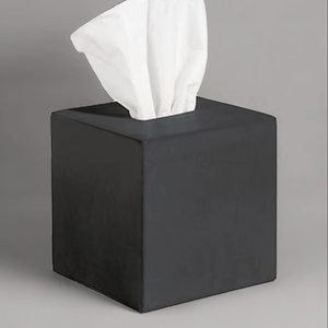 Caja de pañuelos metálica de primera calidad con un aspecto elegante para las necesidades de decoración moderna del hogar y la oficina. - Product Image 1