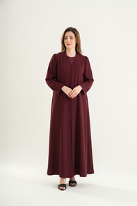 Abaya Nida Coréenne de Luxe 2026, Style Dubaï, Robe Traditionnelle pour Femmes Musulmanes - Product Image 6