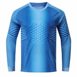 Uniforme de Portero de Fútbol para Niños de 5 a 14 Años, Camiseta de Entrenamiento de Fútbol de Secado Rápido, Camiseta para Entrenamiento, Juego, Trotar y Correr con Logotipo - Product Image 2