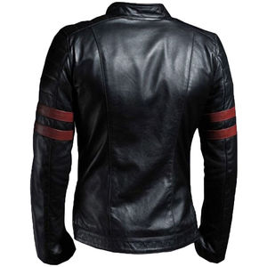 Custom Motorcycle Clothing Leather Motorbike <b>Jacket</b> Men New Design Auto <b>Racing</b> Wear Premium Quality Winter Leather Motorcycle - Product Image 2