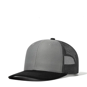 Blank Mesh Trucker <b>Cap</b> 5 Panel Cotton Twill Snapback <b>Hat</b> Custom Logo Embroidery Baseball <b>Cap</b> OEM ODM Wholesale Manufacturer Qual - Product Image 4