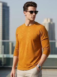 High Quality Full Sleeve <b>T</b> <b>Shirt</b> <b>for</b> <b>Men</b> 100% Cotton Plain Wholesale Premium Cotton <b>Long</b> Sleeve <b>Shirt</b> Custom Logo - Product Image 6