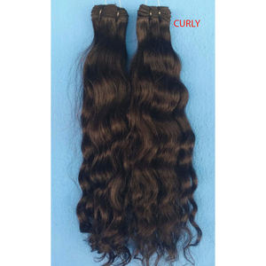 Extensions de cheveux humains vierges indiens, cheveux humains naturels, 10 à 34 pouces - Product Image 1