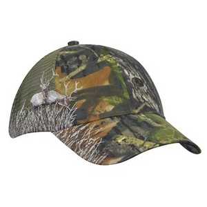 Casquette de chasse camouflage personnalisée 6 panneaux en polyester respirant pour extérieur, unisexe adulte, style printemps - Product Image 5