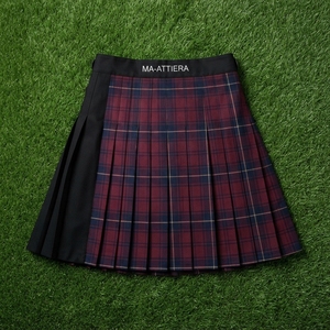 Kilt unisexe rouge et noir à carreaux écossais, style utilitaire, avec poches cargo, boucle réglable, streetwear, vêtement de travail, design moderne personnalisé - Product Image 6