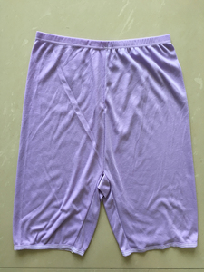 Shorts en coton imprimé rose pour femme, taille mi-haute, élastique, confortable, décontracté, respirant, en maille - Product Image 4