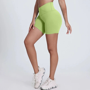Nouvelle Arrivée 2025 Short de Yoga Taille Haute Tie-Dye pour Femme, Effet Push-Up, Sans Coutures, pour la Course et la Gym - Product Image 6