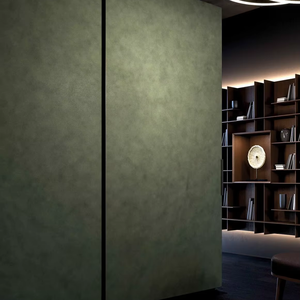 Armoire coulissante en bois moderne, sur mesure, écologique, gain de place, pour salon et villa, projet JY - Product Image 5