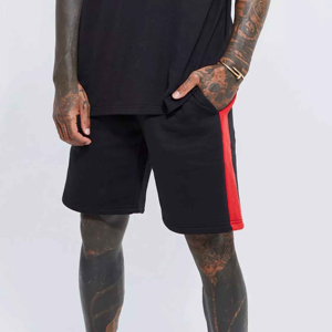 Men's Summer Shirt and Shorts <b>Set</b> Solid <b>Colour</b> 2 Piece Fashion Tracksuits 100% Cotton T-shirts Short Sleeve Cargo Shorts Outfits - Product Image 6