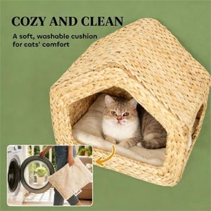 Cuccia per Gatti Naturale da Parete e Struttura a Muro per Animali Domestici - Product Image 3