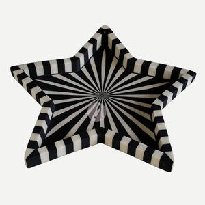 Plateau Feng Shui de Luxe Fait Main Écologique avec Incrustations en Os – Design Décoratif Élégant, Qualité Supérieure pour la Maison et la Cuisine (Idéal pour Servir) - Product Image 5