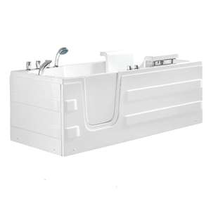 <span class=keywords><strong>Baignoire</strong></span> autoportante avec massage <span class=keywords><strong>à</strong></span> air et siège, <span class=keywords><strong>baignoire</strong></span> de sécurité en acrylique avec <span class=keywords><strong>porte</strong></span> latérale <span class=keywords><strong>pour</strong></span> personnes <span class=keywords><strong>âgée</strong></span>s - Product Image 2