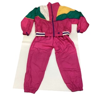Ensemble de survêtement décontracté 2 pièces pour femme grande taille, coupe-vent, imperméable, respirant, avec haut zippé et blocs de couleur, idéal pour la gym - Product Image 1