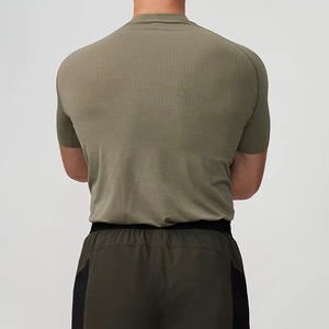 Custom Fitness Clothing Manufacturer <b>Compression</b> Gym T <b>Shirt</b> Quick Dry Athletic Wear Private Label OEM ODM Supplier - Product Image 3