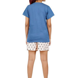 Ensemble court pour femme, tenue deux pièces décontractée pour l'été, avec tissu confortable pour le quotidien et les voyages - Product Image 6