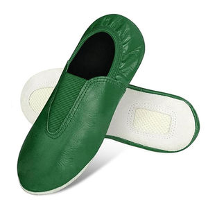 Nouvelles Chaussures de Danse Jazz Lyrique en Cuir Véritable Tan, Nouveau Design, Cuir Écologique Souple, Légères, Chaussures d'Hiver - Product Image 2