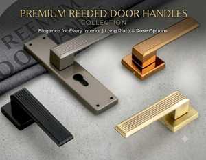 Mortis <b>Lock</b> Lever Square Rose <b>Door</b> Handles Interior <b>Door</b> Hardware Premium Modern Design Bedroom <b>Bathroom</b> Kitchen Easy - Product Image 1