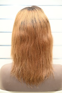 Medium length topper highlight <b>wig</b> - Product Image 4