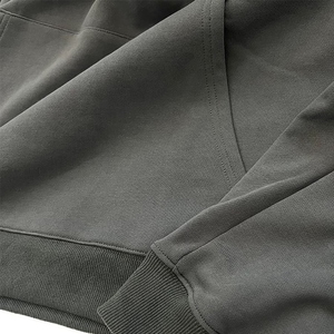 Nouveaux sweats à capuche pour hommes de luxe, effet délavé, surdimensionnés, en coton lourd 500 g/m², avec impression ou broderie, sweats à capuche pour hommes effet délavé - Product Image 3