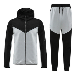 Conjunto Deportivo Personalizado Multicolor con Logotipo, Pantalones para Correr, Sudadera con Capucha, Chándal para Hombre - Product Image 6