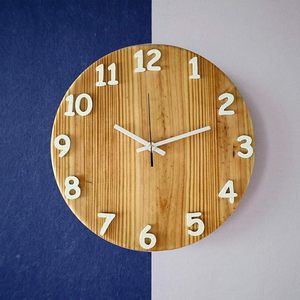 Natural Wooden <b>Wall</b> <b>Clock</b> Affordable Price Elegant Home Decor <b>Clock</b> for Living Room <b>Bedroom</b> Office Premium Wooden <b>Clock</b> - Product Image 6